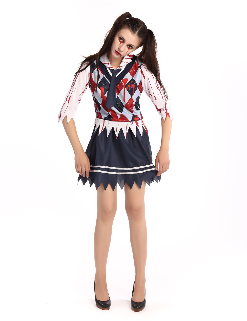 F1676 Halloween sexy school costume for girl